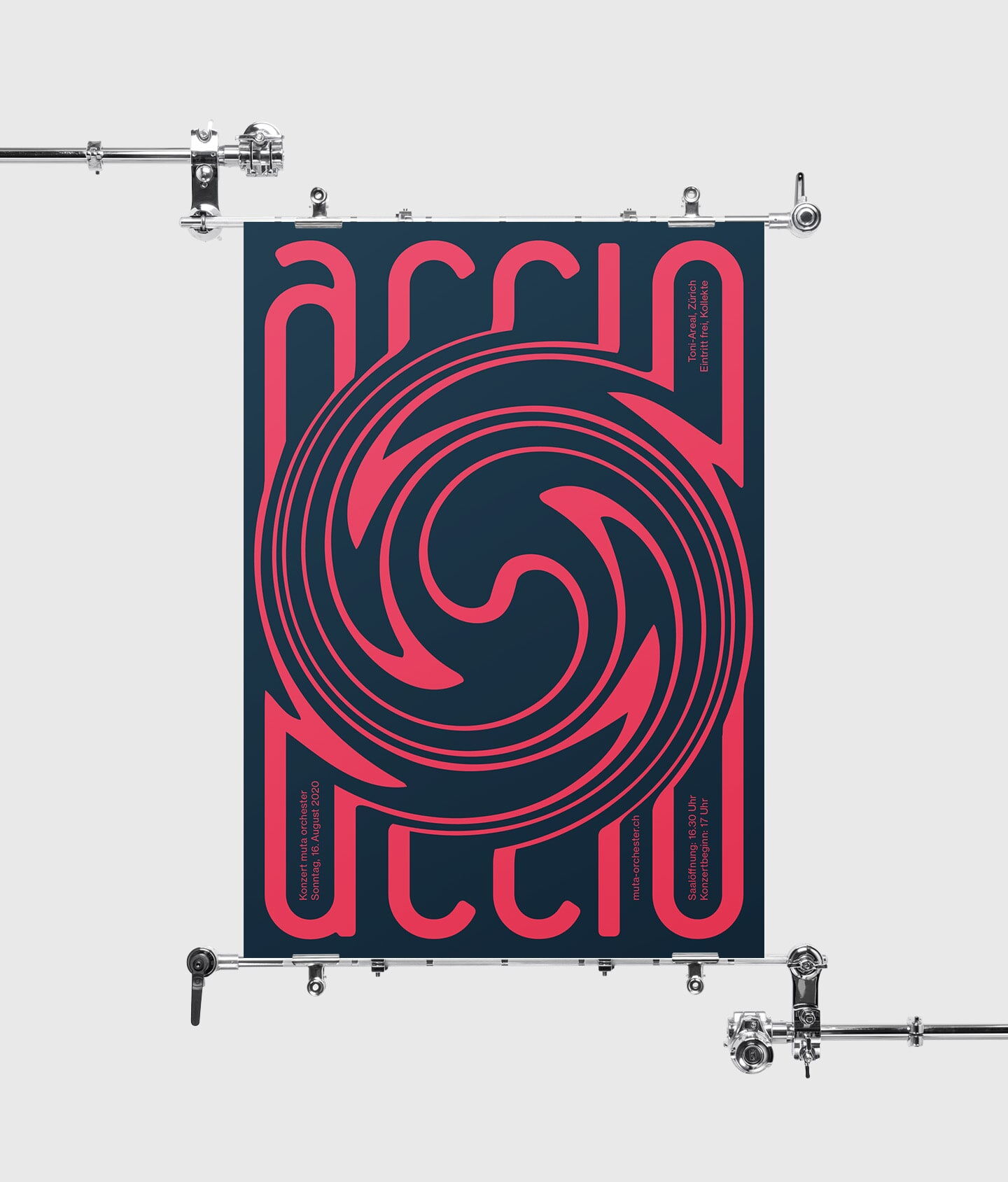 Accio poster design by Mauro Simeon